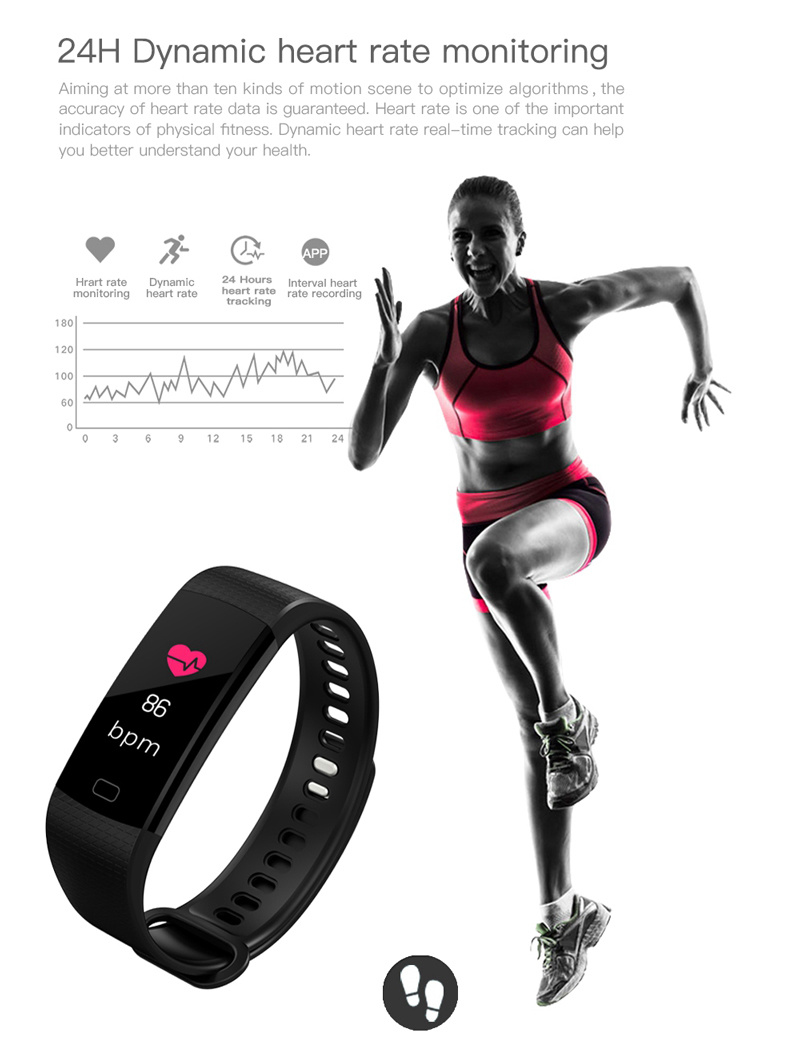 OEM Customized Bluetooth Smart Watches Sport Fitness Smart Wrist Watch Bracelet Heart Rate Monitor Blood Pressure for Fashion Gift