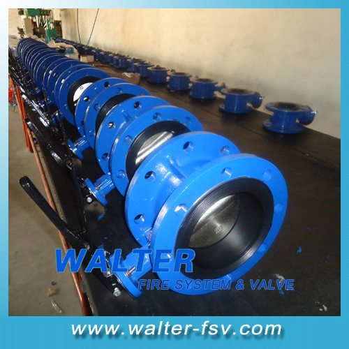 Flanged Gearbox Butterfly Valve for Waterwork