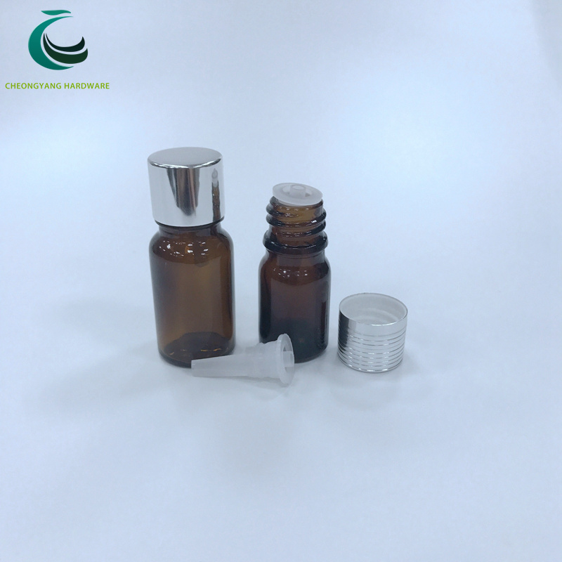 Mini Ejuice Pipette Bottle 5ml 10ml Amber Medical Glass Dropper Bottle with Screw Cap