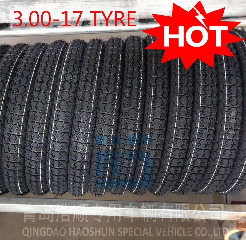 Motorcycle Tire Scooter Tire Inner Tube Motorcycle Butyl Tube 3.00-17