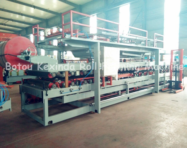 Kxd EPS and Rockwool Sandwich Panel Making Machine for Sale