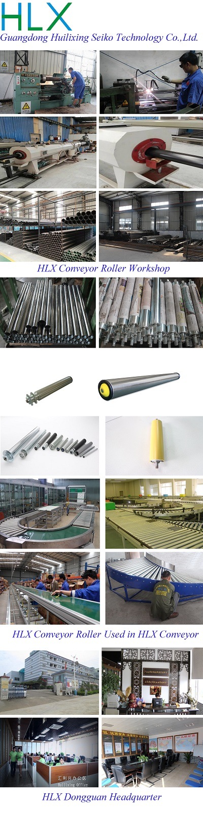 Gravity Taper Roller Conveyor Parts in Hlx Group