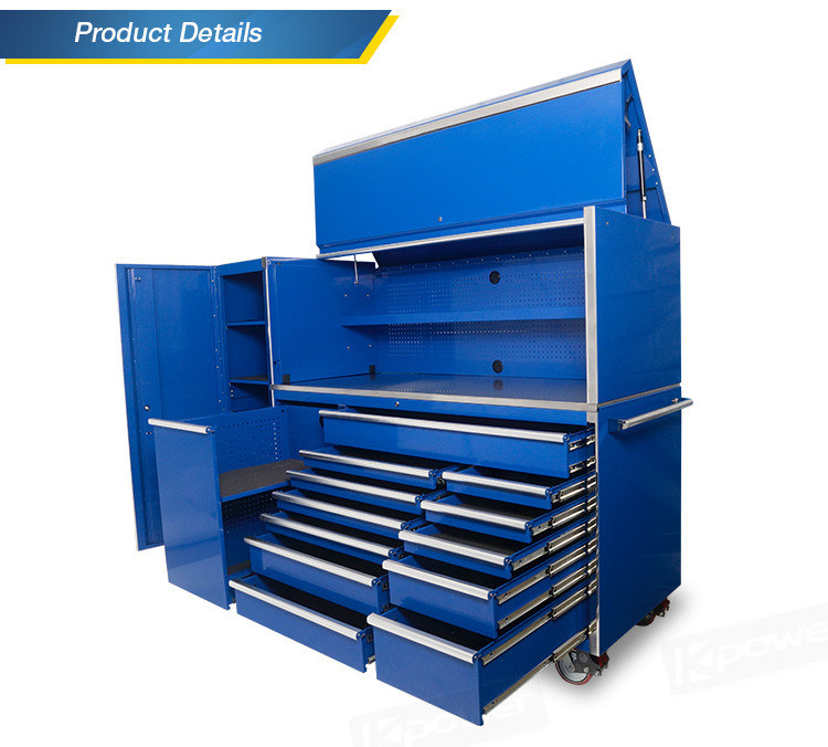 Professional Hand Held Steel Toolbox with Slide Drawers