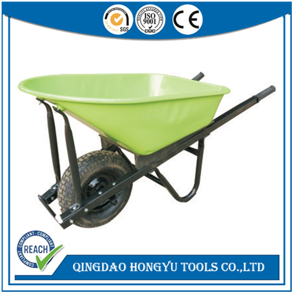 7cbf Wheelbarrow with Wooden Handles for South America (WB7804)