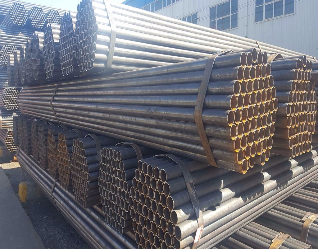 Youfa Brand Manufacturer ASTM A53 Gr. B Oiled Finish ERW Steel Pipe