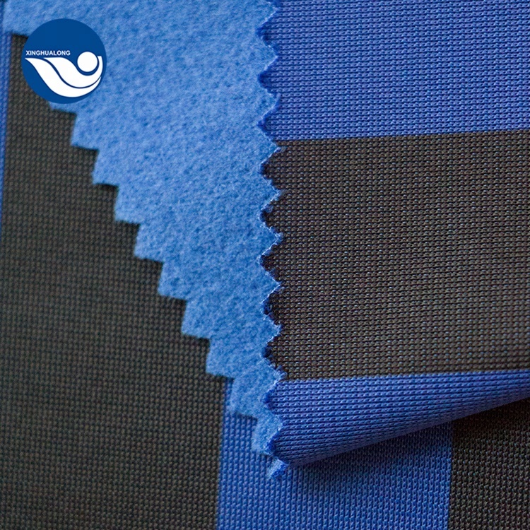 Eco Friendly Garments Casual Printing Blue Knitted Fabric Eco Friendly Garments Casual Printing Blue Knitted Fabric