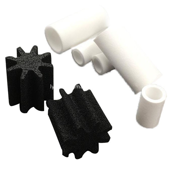 China Manufacturer Sintered Porous Plastic Filter Candles, Rods, Tube for Air and Liquid Filtration