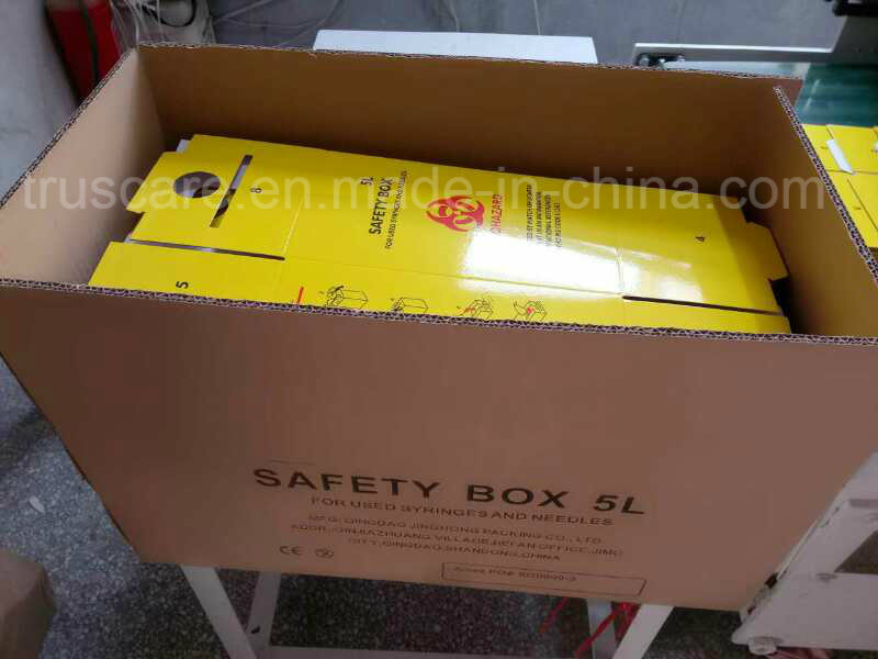 Cardboard Sharps Container/ Safety Box with Ce and ISO