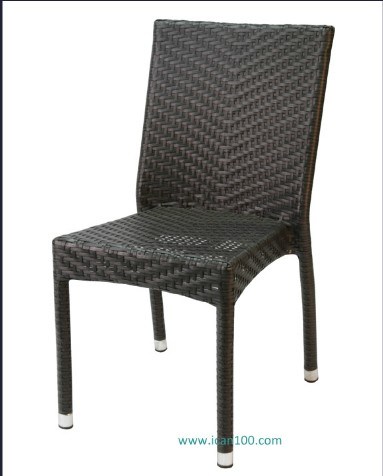 Garden Aluminum Rattan/Wicker Side Chair (WS-1740)