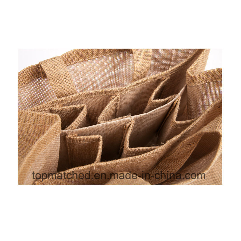 Online Custom Reusable Folding Shopping Jute Bags Wholesale