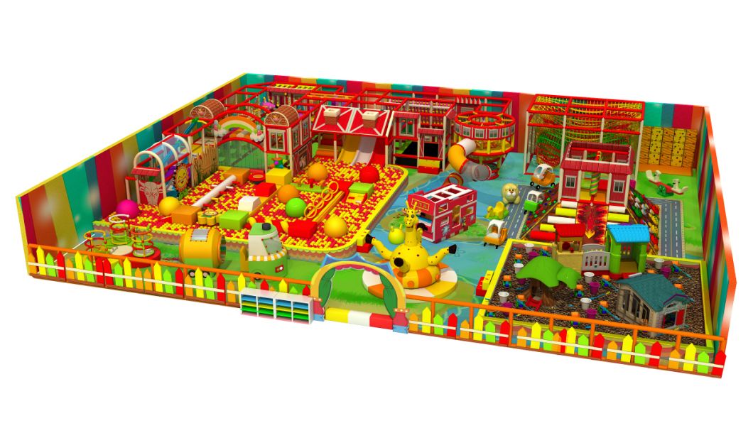 Colorful Theme Indoor Playground Play Center for Kids