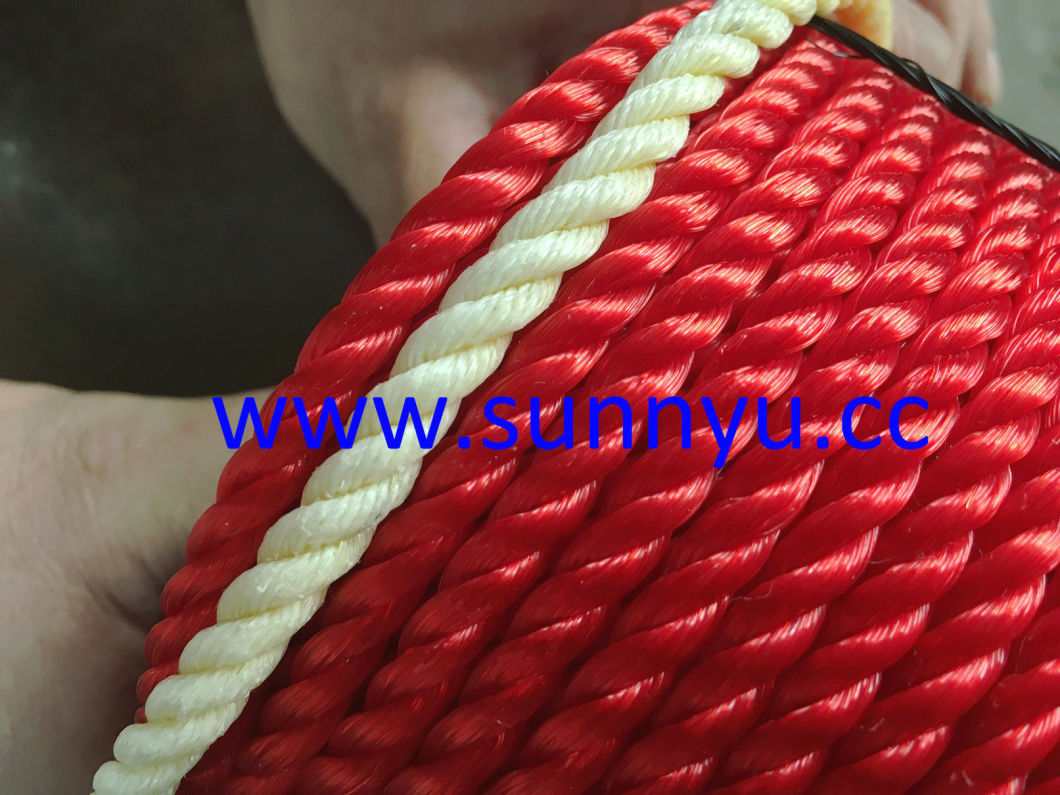 Professional Factory 3 Strands Nylon Packing Twisted Rope