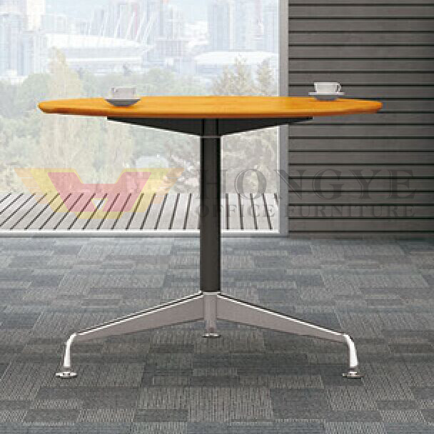 Meeting Negotiation Bamboo Office Round Table Certified by Fsc (HY-H60-0304)