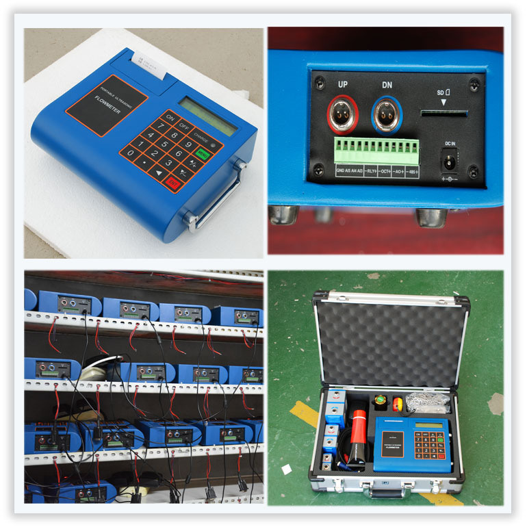 Portable Ultrasonic Flow Meter for Diesel, Water, Liquid, etc