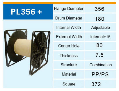 Assembly Manual Plastic Reel for Wire Cable Rope