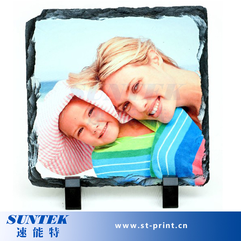 Wonderful 3D Sublimation Coated Blank Rock Slate for Sales