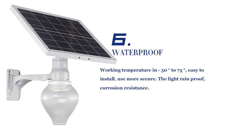 High Power Waterproof IP65 Outdoor 12W Module All in One LED Solar Street Light