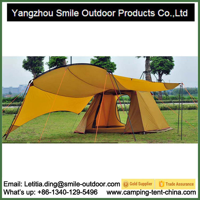 Photo Living Large Family Camping Aluminium Tube Roof Top Tent