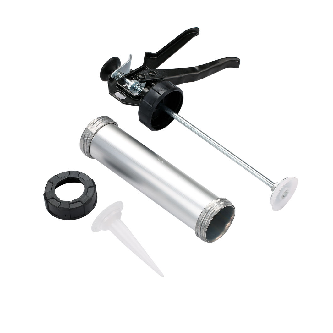 300ml Aluminum Alloy Hand Glass Cement Caulking Gun Manual Glue Gun for Home Decoration
