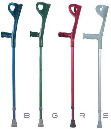 Aluminum Walking Stick with Height Adustable