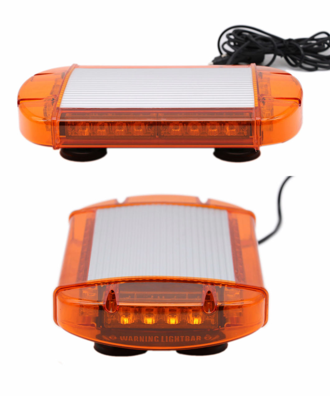 10-30V 72W LED Rotating Flash Amber Warning Lightbar with Magnet