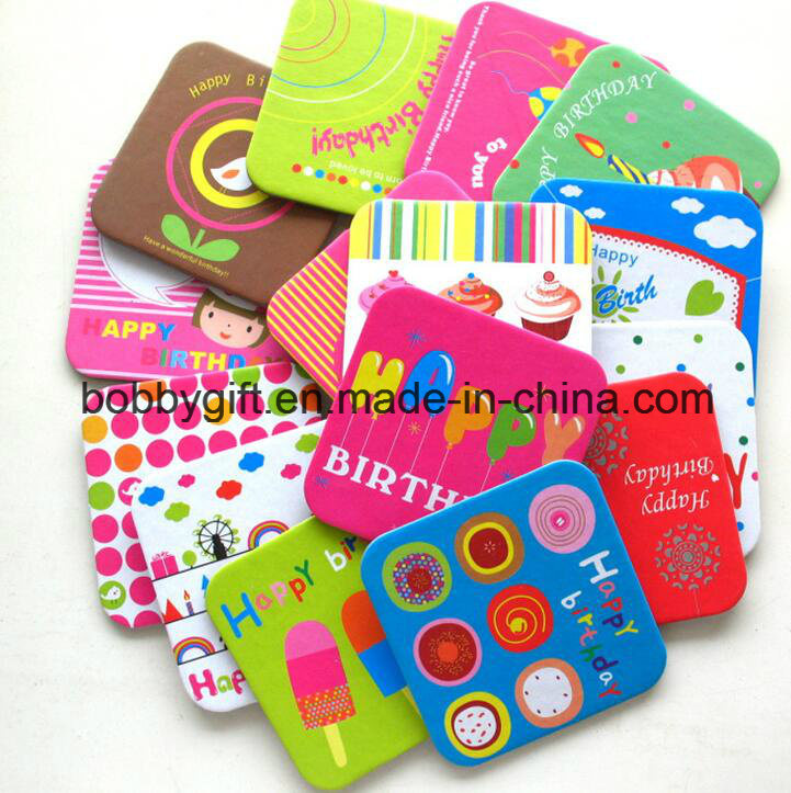 High Quality Printed Cup Coaster/Place Mat for Sales