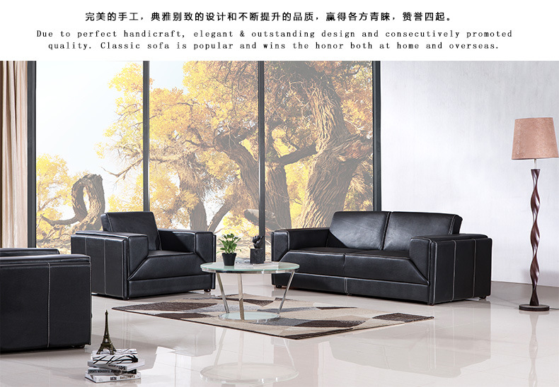 Classical Design Executive Type Office Sofa for CEO Office Room