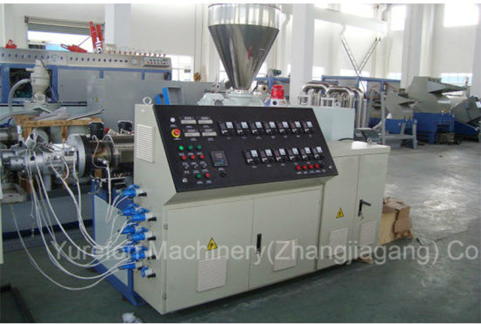 Sjsz 92/188 Twin Screw Extruder Plastic PVC Tube Making Machine