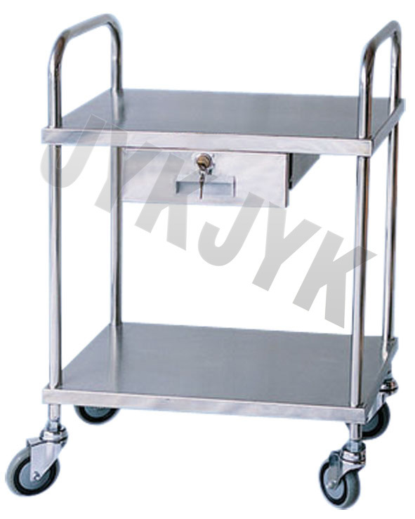 Medical S. S Treatment Trolley with Three Shelves