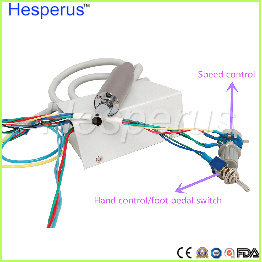 Dental Unit Clinical Build-in Micromotor with Light and Water Hesperus