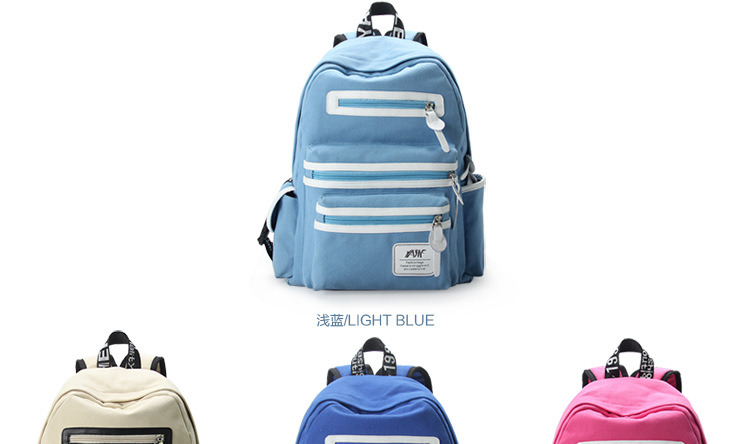 Boy Girl Fashion Double Shoulder Leisure Shopping Travel Backpack (CY3669)