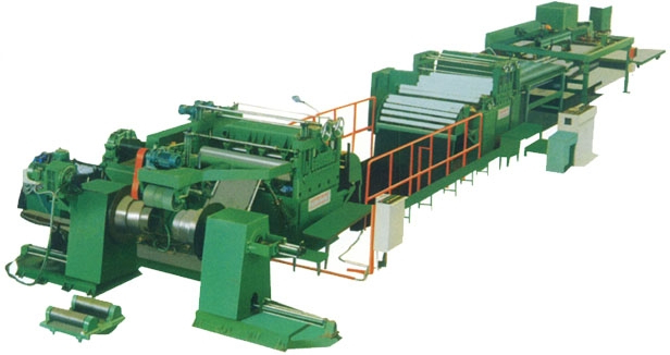 Cut to Length Line and Slitting Used to Straighten The Steel Coil and Leveler Machinery