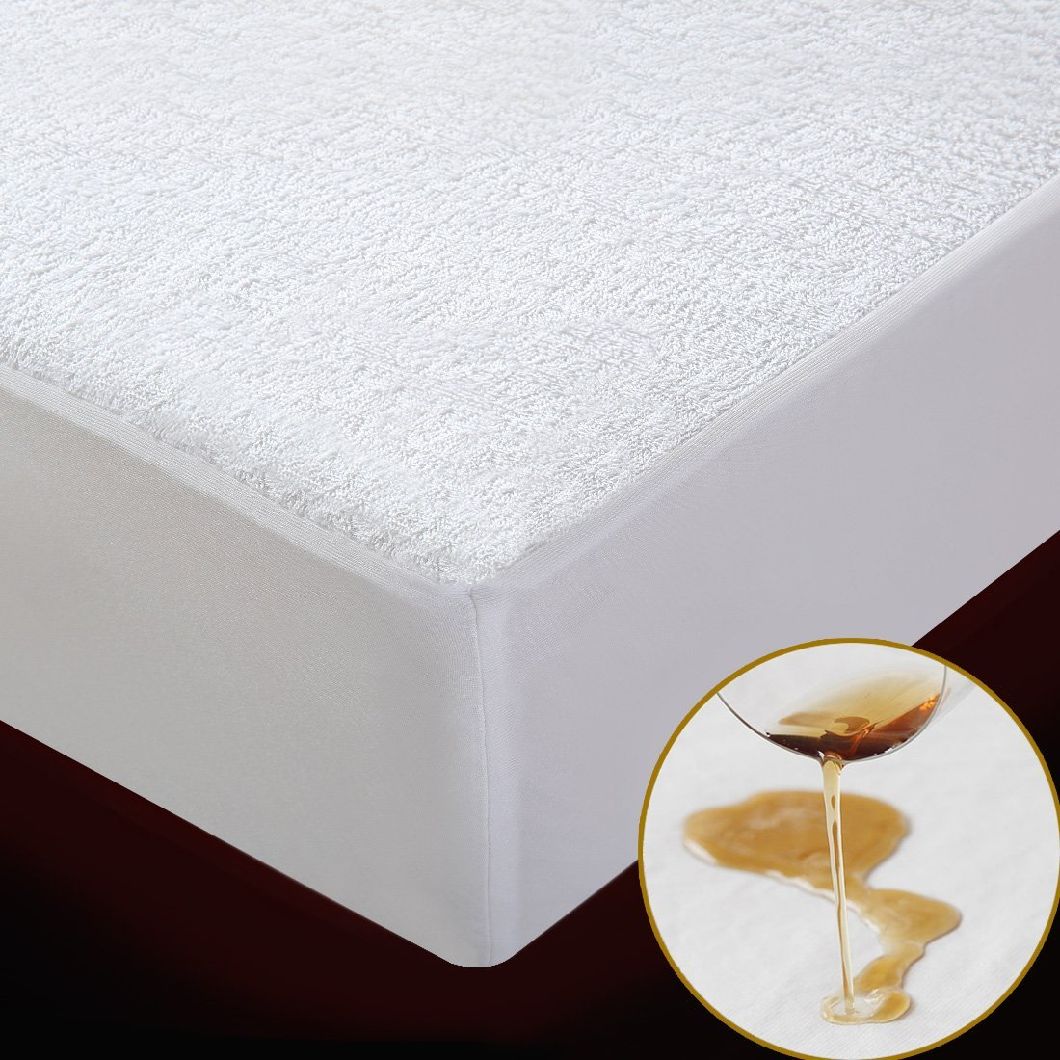 Breathable Hypoallergenic 100% Waterproof Hotel Mattress Cover