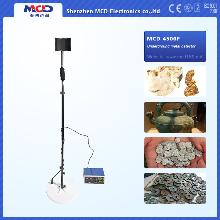 Underground Gold Treasure Metal Detector with 3.5 Meters Depth (MCD-4500F)