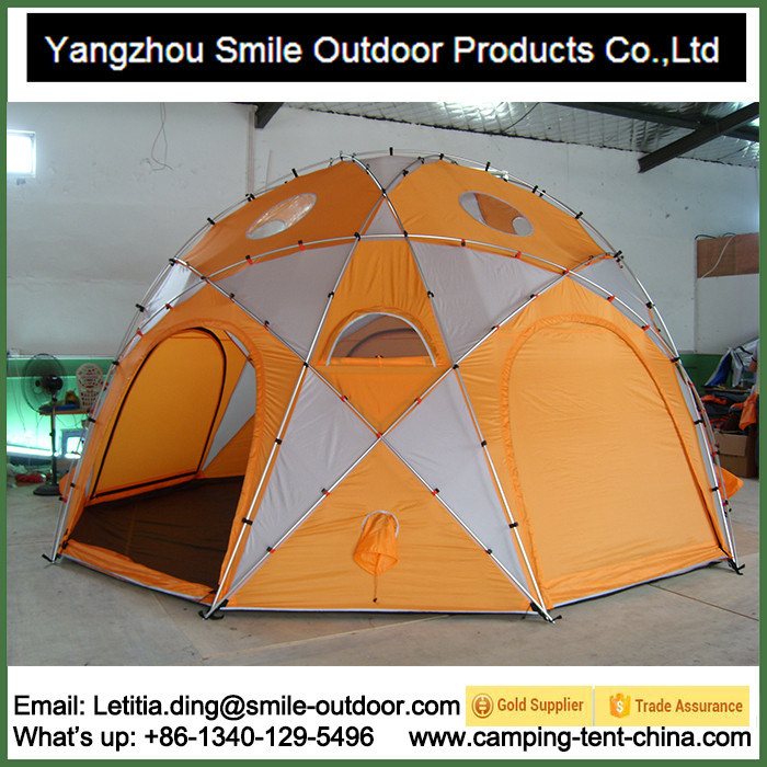 Large Outdoor Rain Cover Camping Family Big Dome Sphere Tent