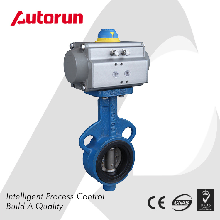 Pneumatic Control Butterfly Valve with Pneumatic Actuator