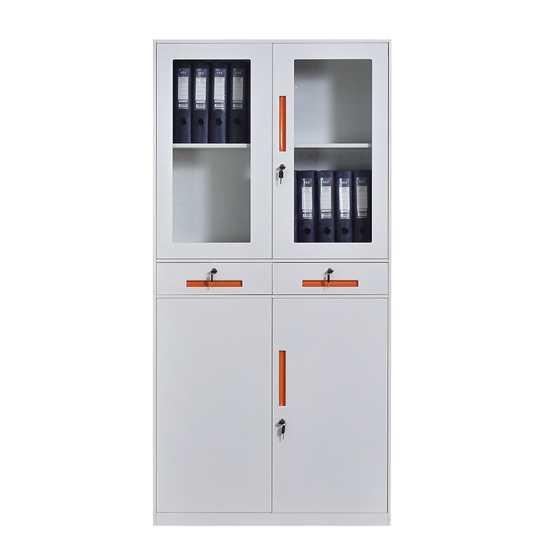 Full Height Steel Filing Cabinet Office Use Metal Storage Cabinet