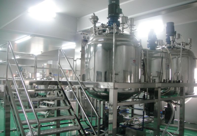 Vacuum Emulsifying Mixer for Laundry Detergent