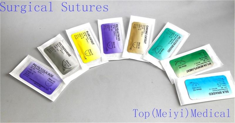 Surgical Suture Plain Catgut Chromic Catgut