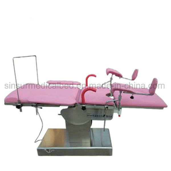 High Quality Hospital Gynecological Use Electric Combined Delivery-Hospital Bed