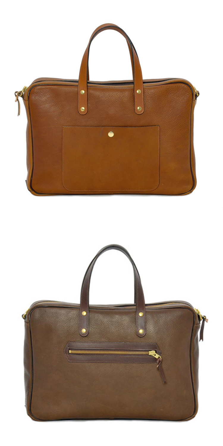2017 Popular Brand Design Men Genuine Leather Briefcase Business Bag