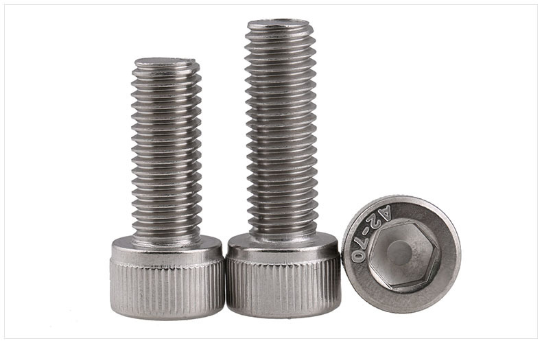 Stainless Steel Factory Price A2 Metric Size Socket Cap Screws