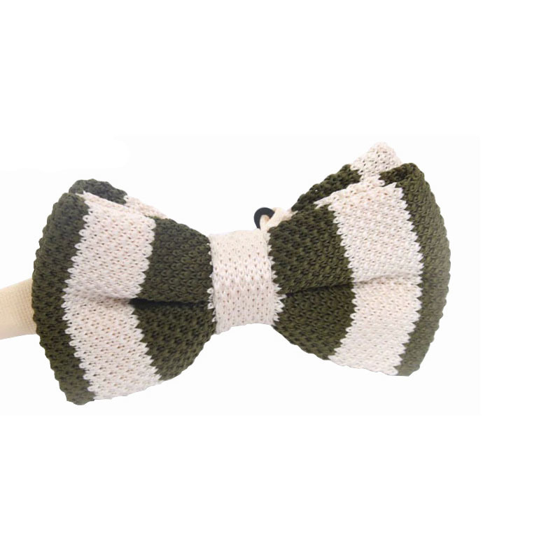 Wholesale Various Designs Cotton/Polyester Cheap Knitted Bow Tie for Men