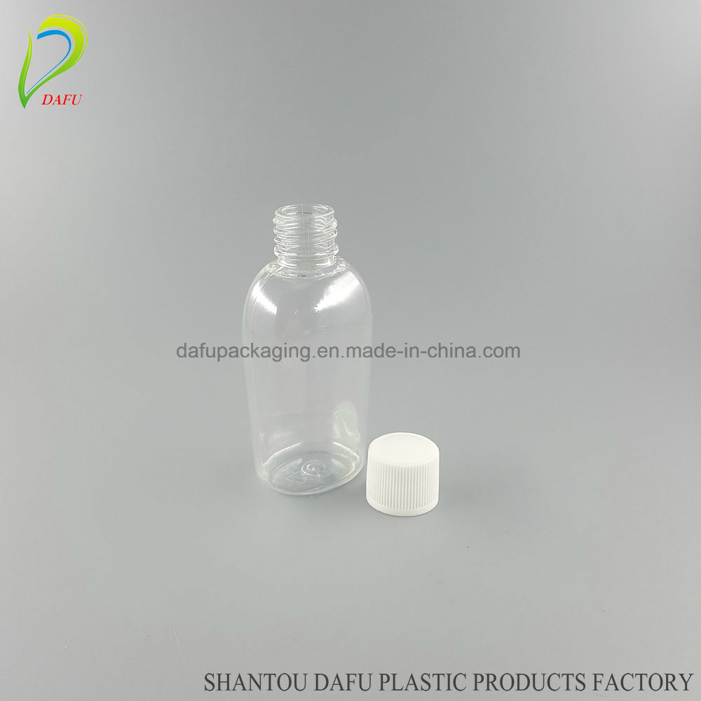 40ml Pet Small Liquid Oblong Clear Bottle