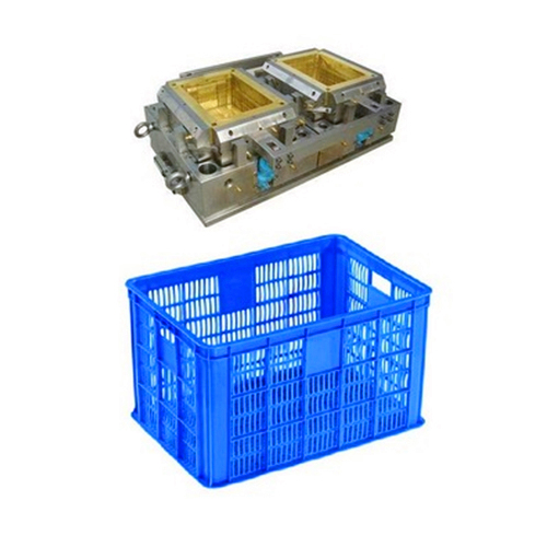 Injection Mould for Plastic Crate Vented for Vegetable/Fruit
