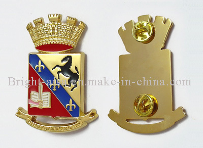 Supply Cheap Metal Emblem, High Quality Pin, Badge (BYH-10741)