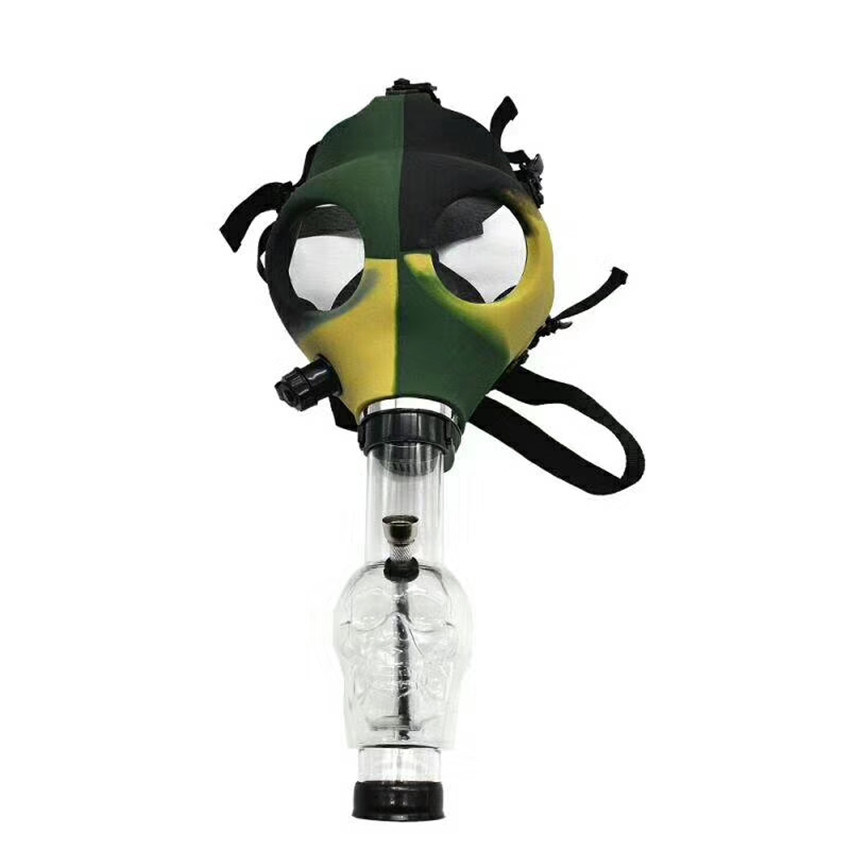 Smoking Hookah Shisha Silicone Mask with Pipe Dance Party Fashion Products