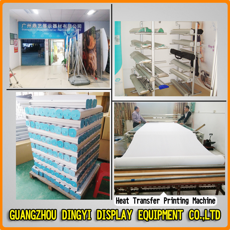 Plastic Promotion Table with Head Board