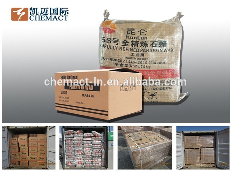 Fully Refined Paraffin Wax 58-60 Deg. C Kunlun Brand