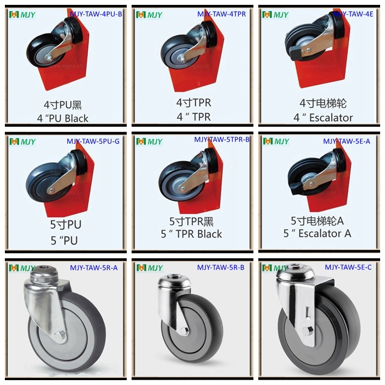 Supermarket Shopping Trolley Casters Travolater Wheel